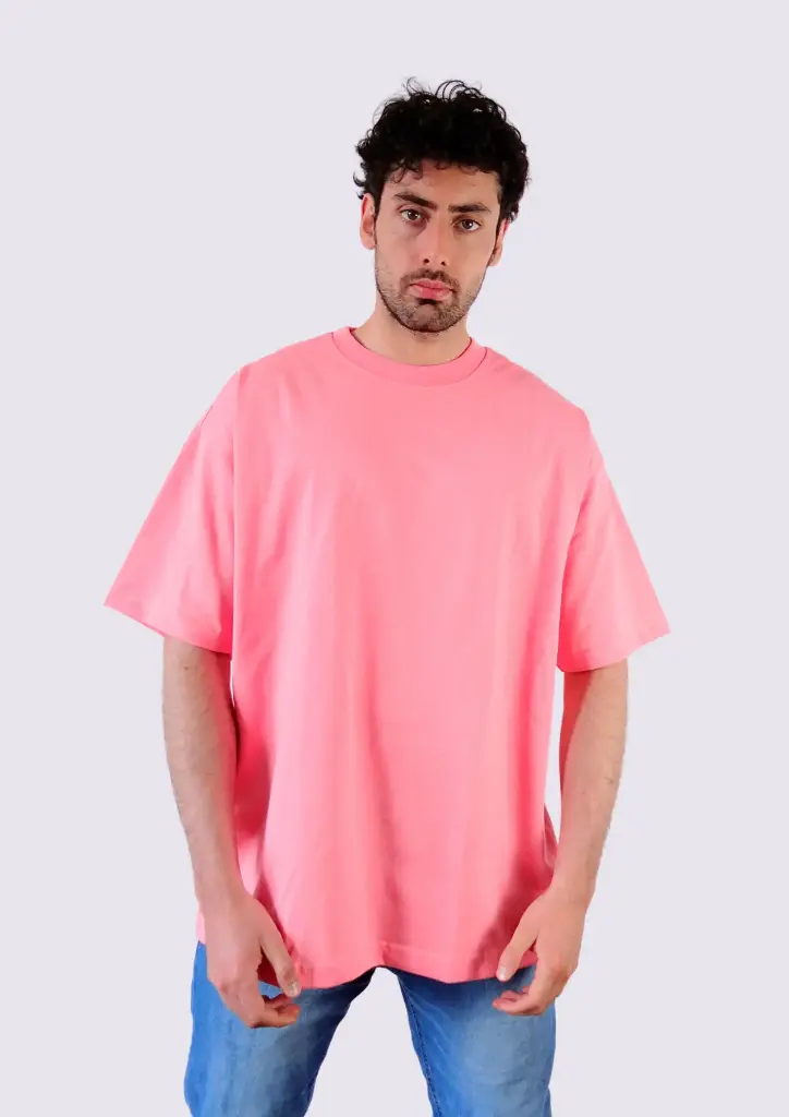 Camiseta Oversize Algodón Alto Gramaje Hombre 