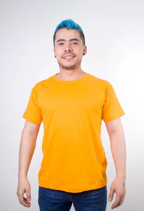 Camiseta Cuello Redondo Algodón Premium Hombre PROMO
