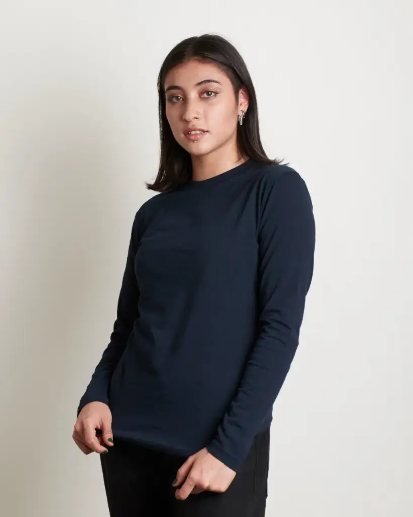 Buzo Cuello Redondo Algodón Mujer