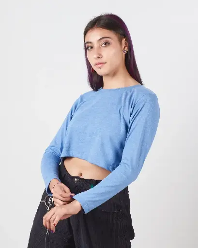 Buzo Crop Top Mujer PROMO