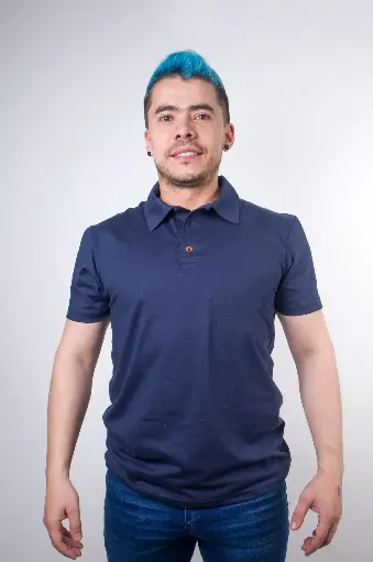 Camiseta Polo Algodón Premium Sin Bolsillo Hombre 