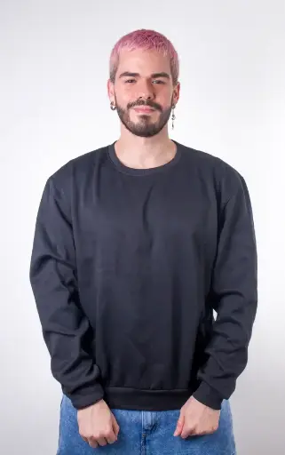 Buzo Cuello Redondo Algodón Perchado